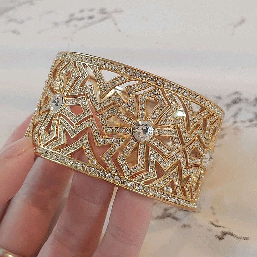 Glitzy costume bracelet